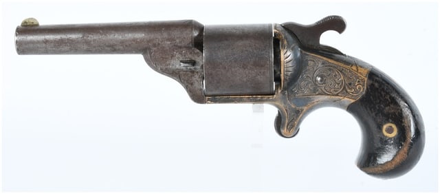 Moore's Patent Fire Arms Co. 'Teat Fire' Front Loading Revolver .32 Cal Civil War Era
