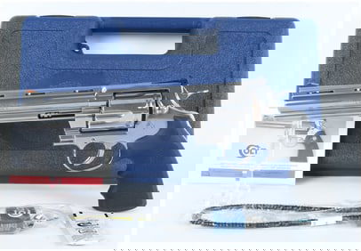 Colt Anaconda .44 Mag 8" Stainless Steel Revolver with Original Case and Accessories