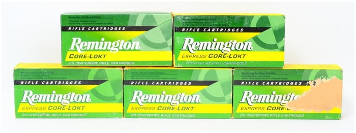 100 Rounds Rem Core-Lokt .30-30 Win Centerfire Rifle Ammo