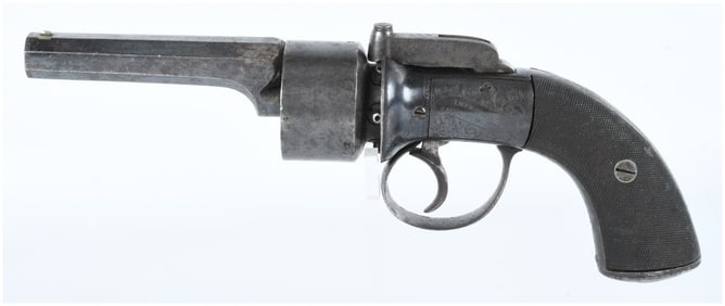 Mid-19th Century Chas. Osborne London Transitional Percussion Revolver