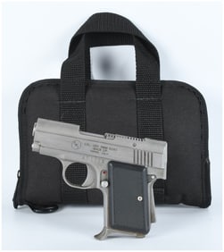 AMT Backup .380 Semi-Automatic Pistol with Carrying Case