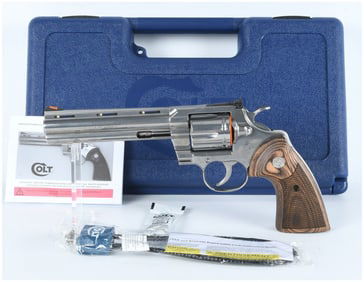Colt Python 2020 Reissue Stainless .357 Mag Revolver 6-inch Barrel