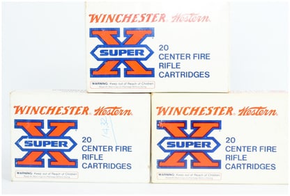 Win Western Super X .264 Win Mag 100 gr. Pointed Soft Point Ammo 60 Rounds