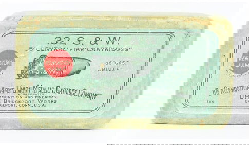 Vintage Rem UMC .32 S. & W. Central Fire Ammo 50 Rounds