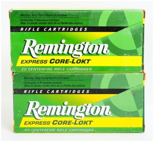 2 Boxes Rem Core-Lokt 350 Rem Mag Rifle Ammo 40 Rounds Total