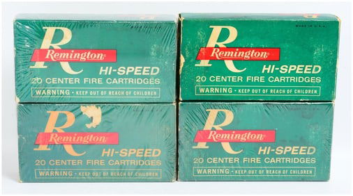 80 Rounds Rem Hi-Speed Kleanbore 6.5mm Rem. Mag Ammo