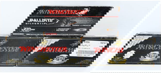 Win Ballistic Silvertip .223 WSSM 55 Grain Ammo 60 Rounds