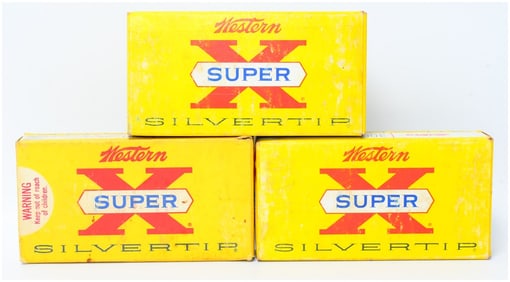 3 Boxes of Western Super X Silvertip .300 Savage 150 Grain Expanding Ammo