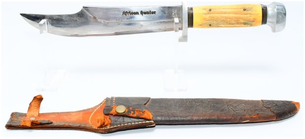 Edge Brand Style 'African Hunter' Bowie Knife Columbia S.C. U.S.A.