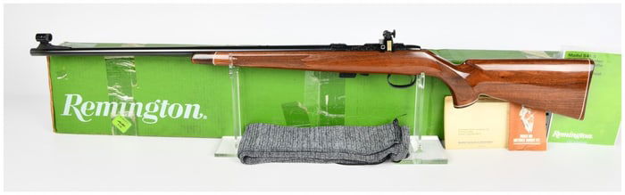 Rem Model 541-S Custom Sporter Bolt Action .22 Cal Rifle with Original Box Ammo