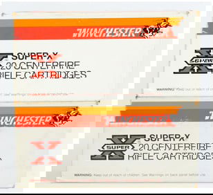 40 Rounds Vintage Win Super-X .284 Win Centerfire Rifle Ammo