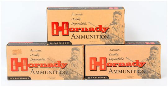 60 Rounds Hornady Custom™ .300 RCM Ammo 165 gr SST and 180 gr SST