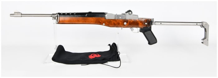 Pre-Ban Ruger Mini-14 .223 Rem Semi-Automatic Rifle with Folding Stock
