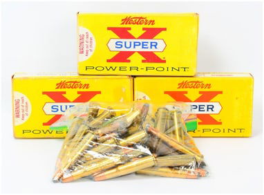 95 Rounds of Western Super X Power-Point 30-30 Win 150 GR. Soft Pt. Bullet Ammo