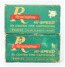 Rem HI-SPEED CORE-LOKT 350 REM. Mag 40 Rounds Vintage Center Fire Ammo