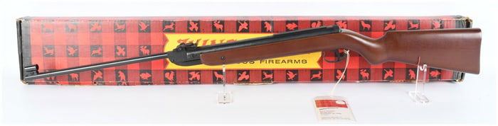 Win Model 427 Precision Air Rifle .22 Cal with Original Box and Tag Ammo