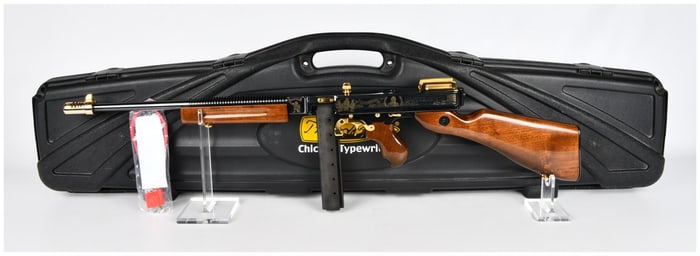 Brand New Auto-Ordnance Thompson "John Wayne Tribute to the Military" Commemorative Rifle JW-0013