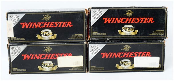 80 Rounds Win 25 WSSM Supreme and Ballistic Silvertip Ammo
