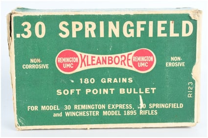 Rem Kleanbore .30 Springfield (1906) .30-06 Soft Point Ammo 20 Live Rounds