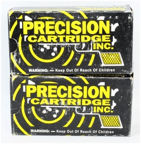 100 Rounds of Precision Ammo Inc. .38/40 Win Ammo