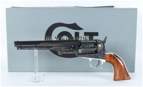 Colt 3rd Generation Model 1851 Navy Black Powder Revolver with Box Ammo