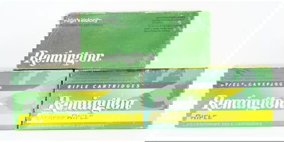 3 Sealed Boxes of Rem .222 Rem 50 GR. PSP Centerfire Rifle Ammo SKU R222R1