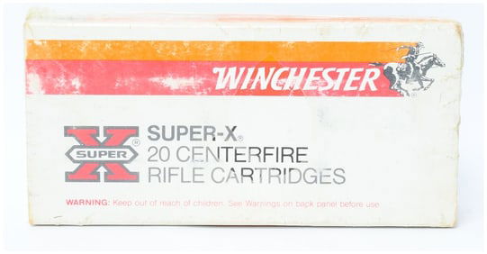 20 Rounds Win Super-X .356 Win 200 Gr. Power-Point Rifle Ammo