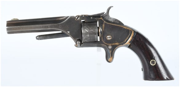 Smith & Wesson Model No. 1 2nd Issue Tip-Up Revolver Serial No. 77052