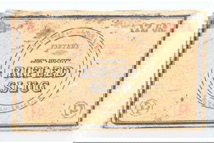 Peters High Velocity Rifled Slug 12 Gauge Shotgun Shells 5 Live Rounds Mixed Shot Ammo