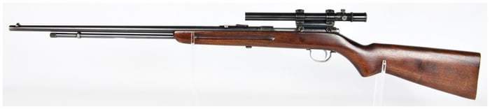 Rem Model 34 Bolt-Action Rifle .22 S L LR with 24" Barrel and Weaver Scope