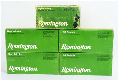 Rem .222 Rem Mag Ammo 100 Rounds 55 Grain Soft Point & Hollow Point