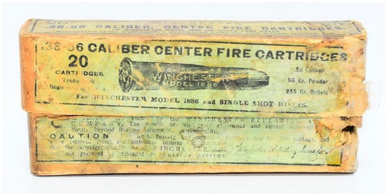 20 Rounds Win .38-56 Cal Center Fire Rifle Ammo