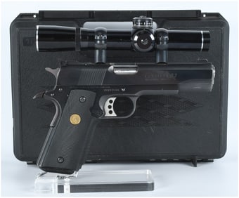 Colt's MK IV/Series '70 Gold Cup National Match .45 Automatic Cal Pistol with Thompson Center Arms
