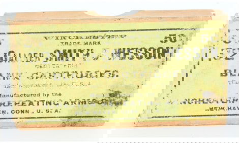 Win .32 Cal Smith & Wesson Center Fire Blank Ammo 50 Live Rounds