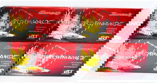 4 Boxes of Hornady Superformance .338 RCM 225 gr SST® Ammo 80 Rounds Total