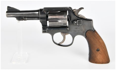 Smith & Wesson .38 S&W CTG DA Revolver with 3 1/2" Barrel Converted by Cogswell & Harrison Ltd