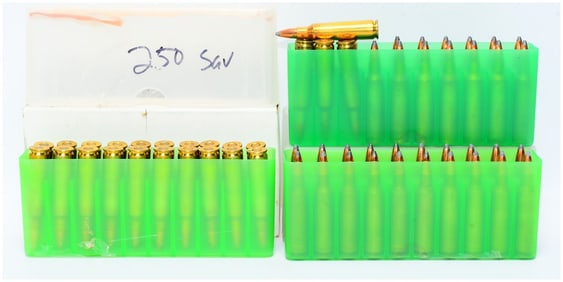 79 Rounds of .250 SAVAGE Ammo