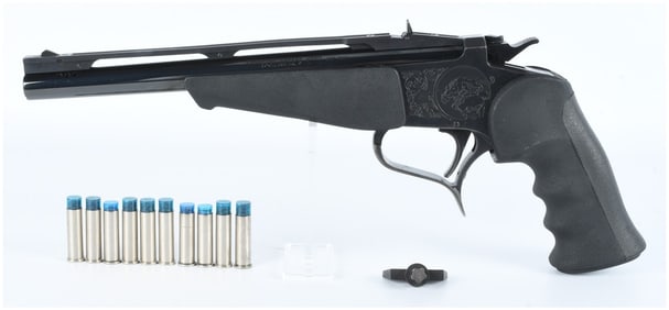 Thompson-Center Arms .357 MAG Break-Action Pistol With 10 Rounds of Birdshot & 1 Choke Ammo