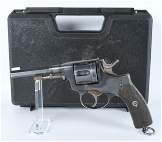Husqvarna Swedish Model 1887 Nagant Revolver 7.5 Nagant Cal