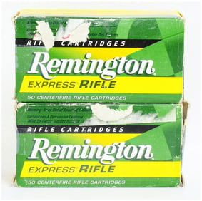 2 Boxes Rem EXPRESS RIFLE 32-20 WIN Ammo 100 Ammo