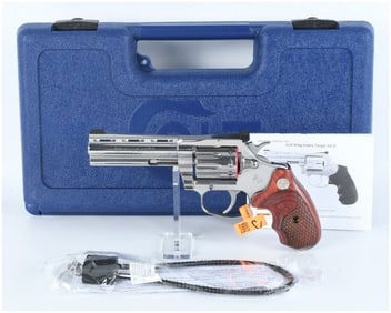 Colt King Cobra Target .22 LR Revolver with Case and Accessories
