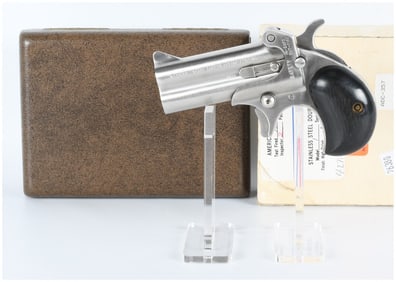 American Derringer Corp. M-1 .357 Mag Pistol with Case and Paperwork