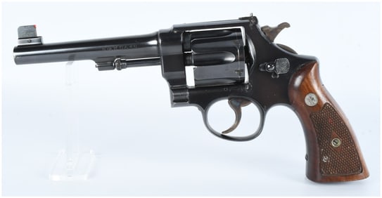 Smith & Wesson U.S. Army Model 1917 DA .45 Revolver 5.5" Barrel Length Serial No. 145797