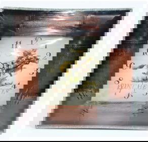 NEW Rivers Edge Products Win Western Cowboy Leather Look Framed Square Wall Clock