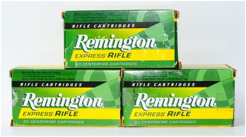 3 Boxes of Rem Express Rifle .32-20 Win 100 Grain Ammo