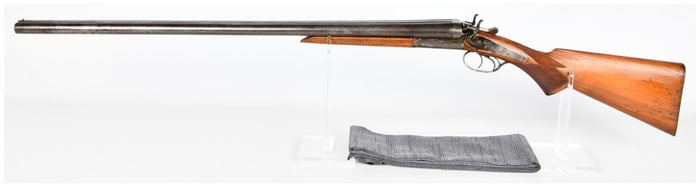 W.W. Greener 12 Gauge Double-Barreled Exposed-Hammer Shotgun 30" Barrel London & Birmingham with