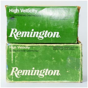 2 Boxes of Rem .32-20 WN 100 Grain Soft Point Ammo containing Win-Headstamped Ammo
