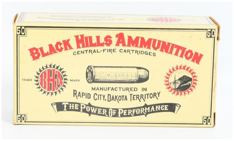 Fifty Black Hills Ammo .32 H&R Mag 90gr FPL Cowboy Central-Fire Ammo