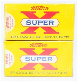 2 Factory-Sealed Boxes of Western Super X Power-Point .284 Win Ammo 40 Rounds