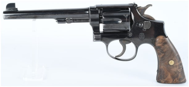 Smith & Wesson .38 S. & W. Special CTG DA Revolver 6" Barrel